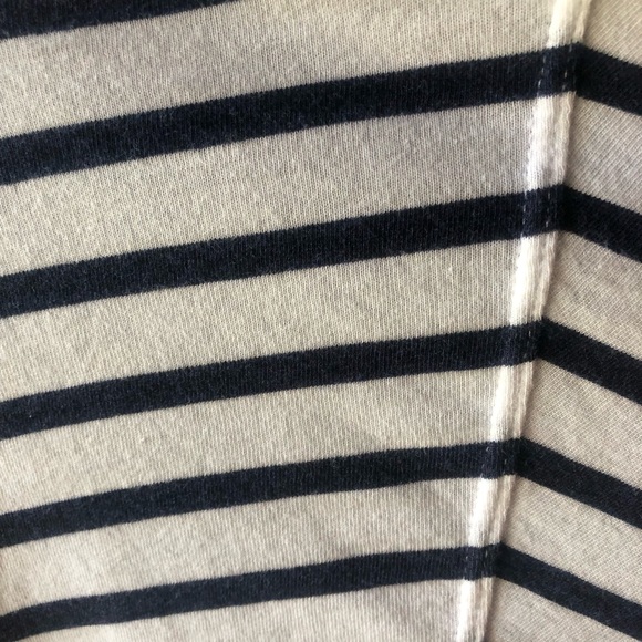 A.L.C. Long sleeved blue & white tee, Sz M - Picture 5 of 9